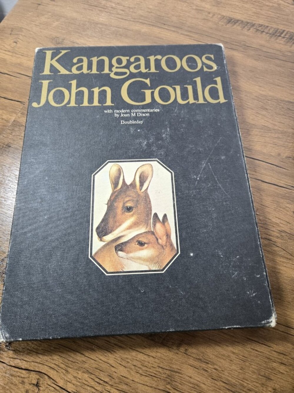 1973 Kangaroos John Gould Book with Modern Commentaries Joan M Dixon Doubleday